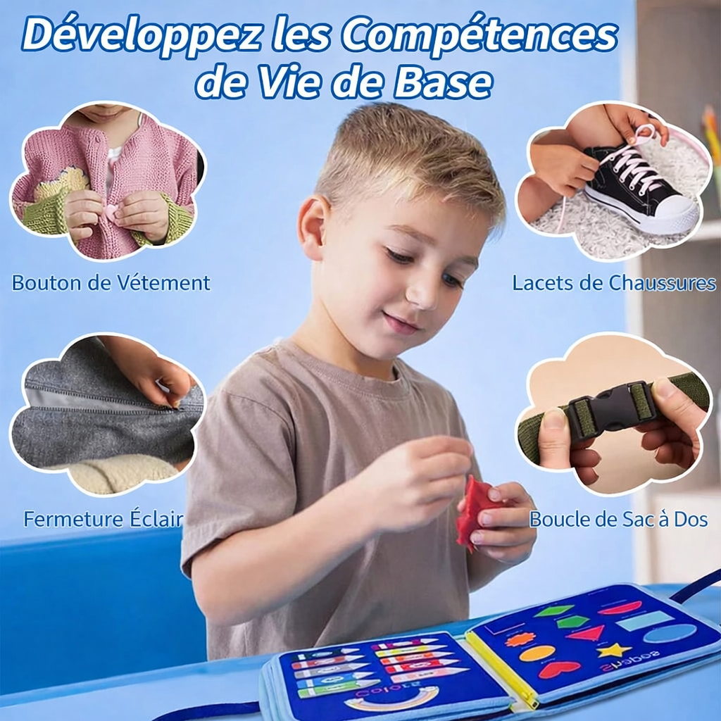 ableau Montessori 2026 pour Tout-Petits – Développe la Motricité Fine et les Sens