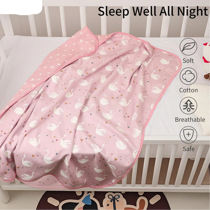 Couverture Bébé 100% Coton – Douce, Respirante et Parfaite pour Nouveau-nés