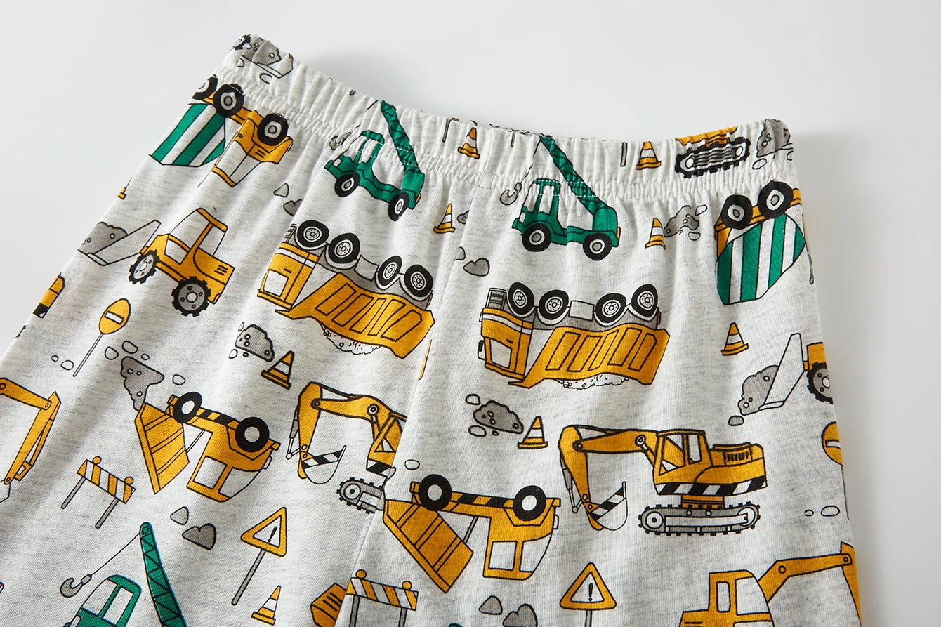 Pyjama Enfant 2 Pièces en Coton – Doux et Respirant avec Motifs