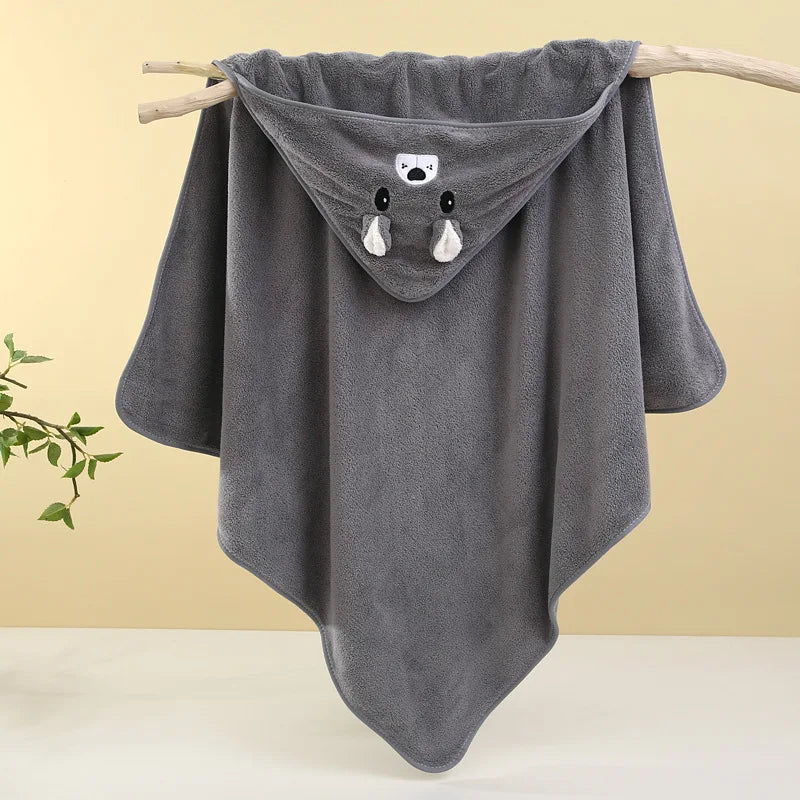 Serviette Bébé Ultra Douce – Absorbante et Confortable pour Après le Bain