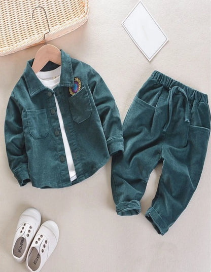 Ensemble mignon Enfant – Veste & Pantalon Tendance