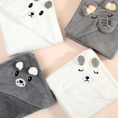 Serviette Bébé Ultra Douce – Absorbante et Confortable pour Après le Bain