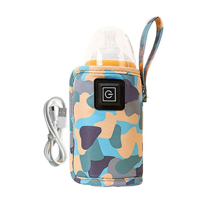 Chauffe-biberon portable USB – Réglage 3 températures pour voiture et voyage