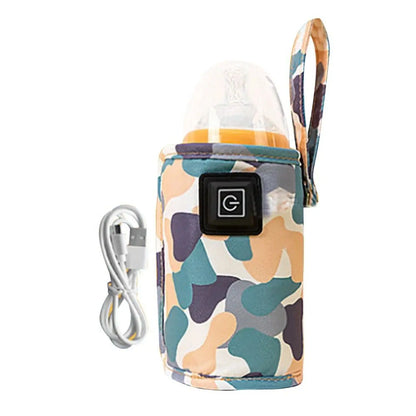 Chauffe-biberon portable USB – Réglage 3 températures pour voiture et voyage