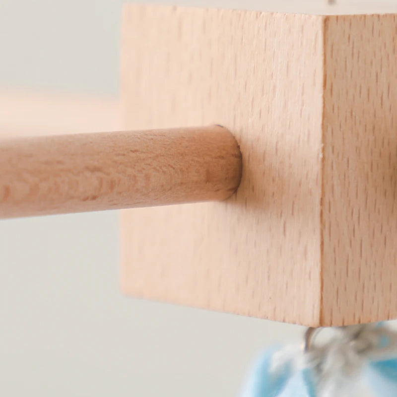 Mobile Bébé en Feutrine – Montgolfières pour Lit et Chambre d’Enfant