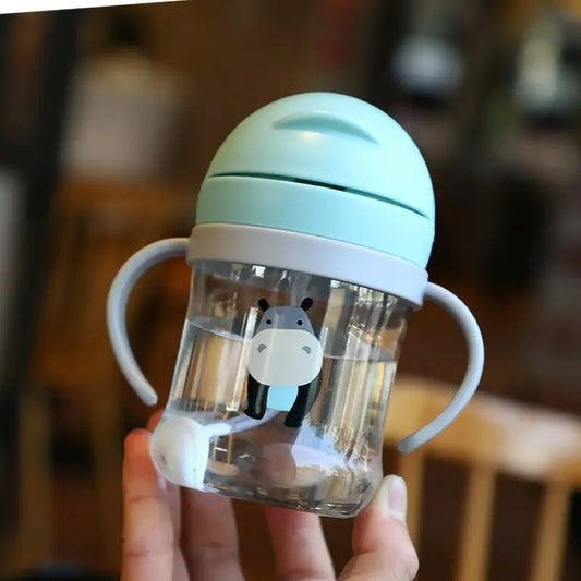 Gourde pour enfants 250 ml anti-fuite – Tasse avec paille et système anti-retour