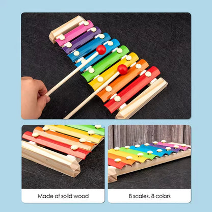 Jeu de Blocs Montessori en Bois – Jouet Éducatif pour Enfant