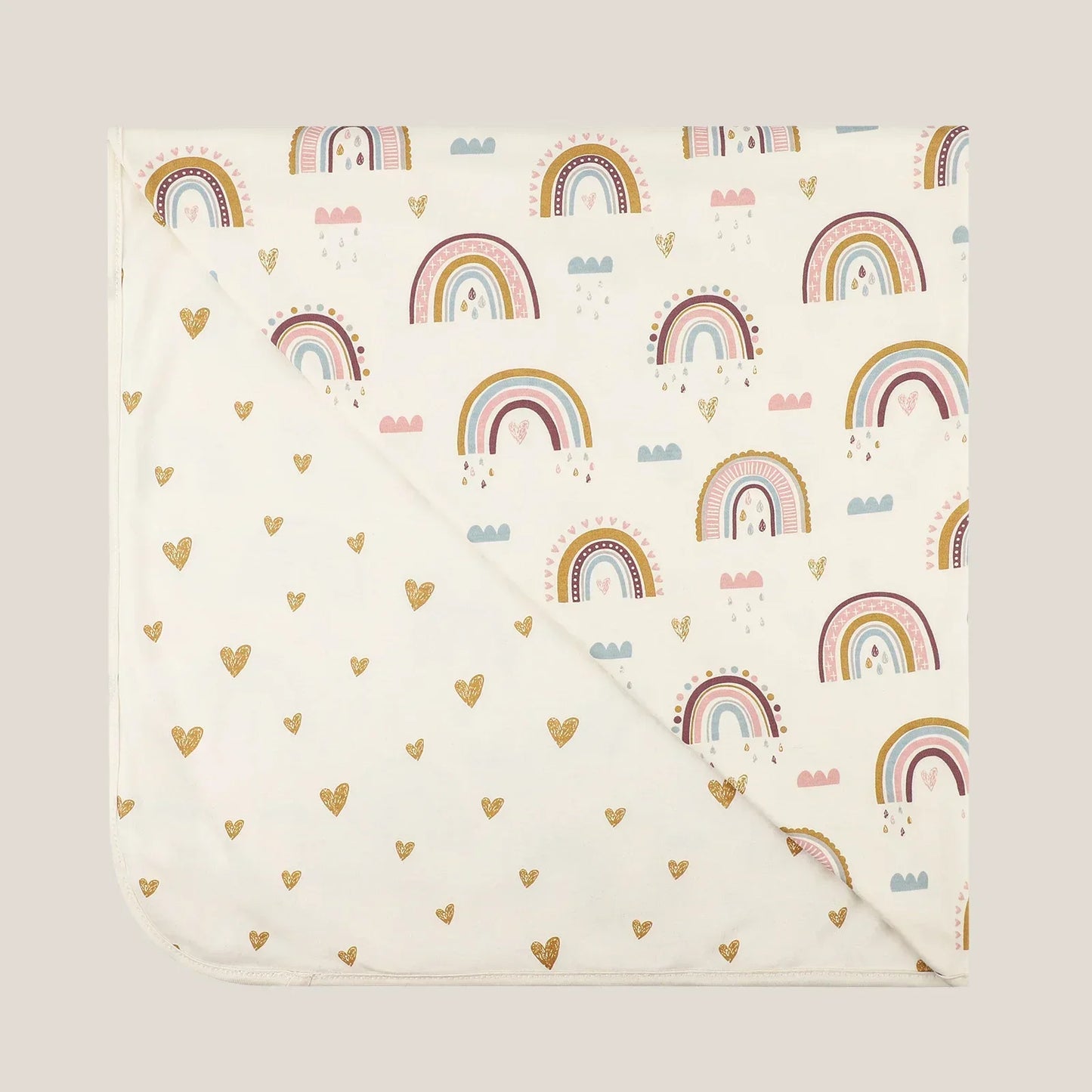 Couverture Bébé 100% Coton – Douce, Respirante et Parfaite pour Nouveau-nés