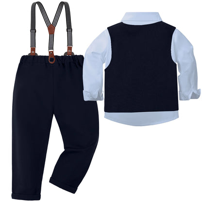 Ensemble Gentleman Garçon – Costume Élégant 6PCS