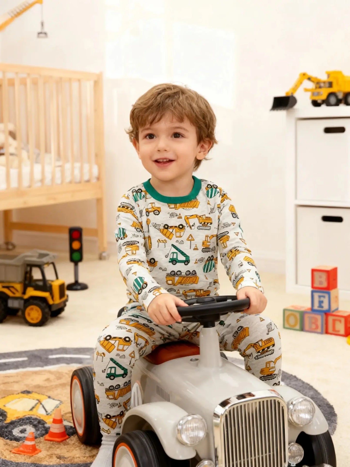 Pyjama Enfant 2 Pièces en Coton – Doux et Respirant avec Motifs