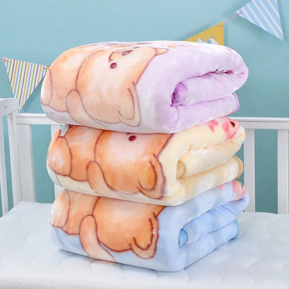 Couverture Bébé Motifs Cartoon – Douce, Chaude et Parfaite pour les Tout-Petits