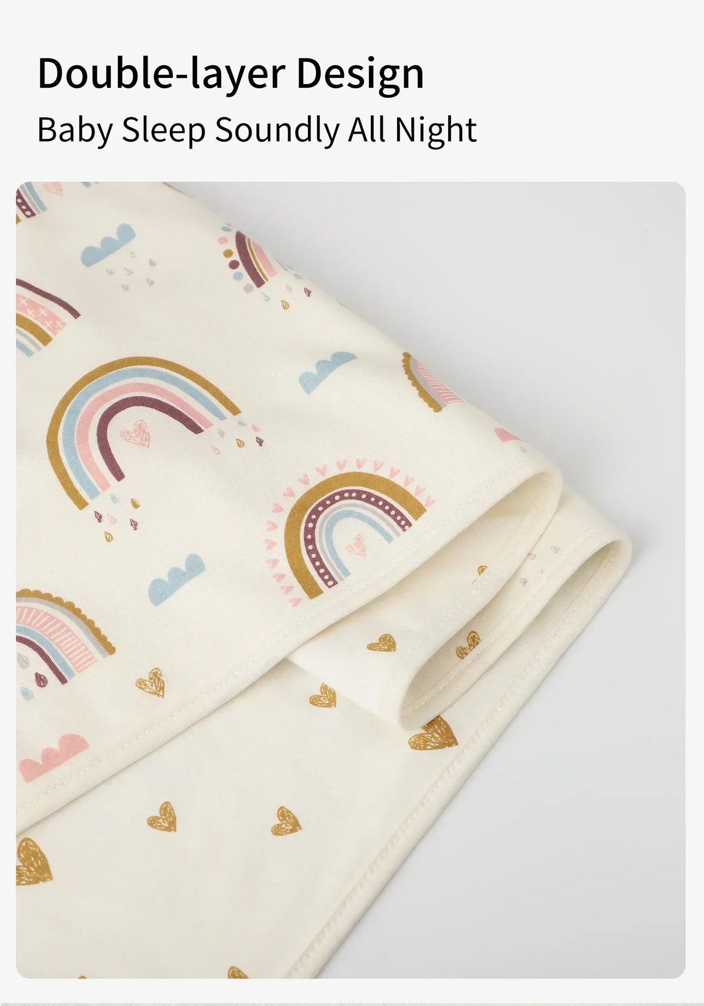 Couverture Bébé 100% Coton – Douce, Respirante et Parfaite pour Nouveau-nés