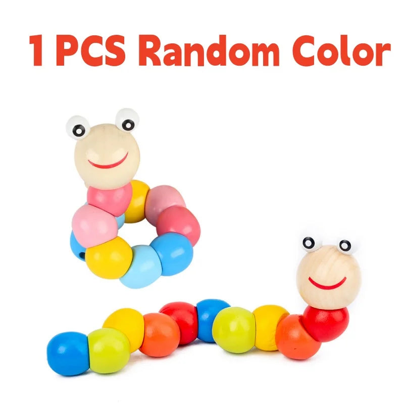 Jeu de Blocs Montessori en Bois – Jouet Éducatif pour Enfant