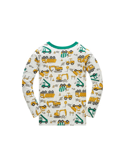 Pyjama Enfant 2 Pièces en Coton – Doux et Respirant avec Motifs
