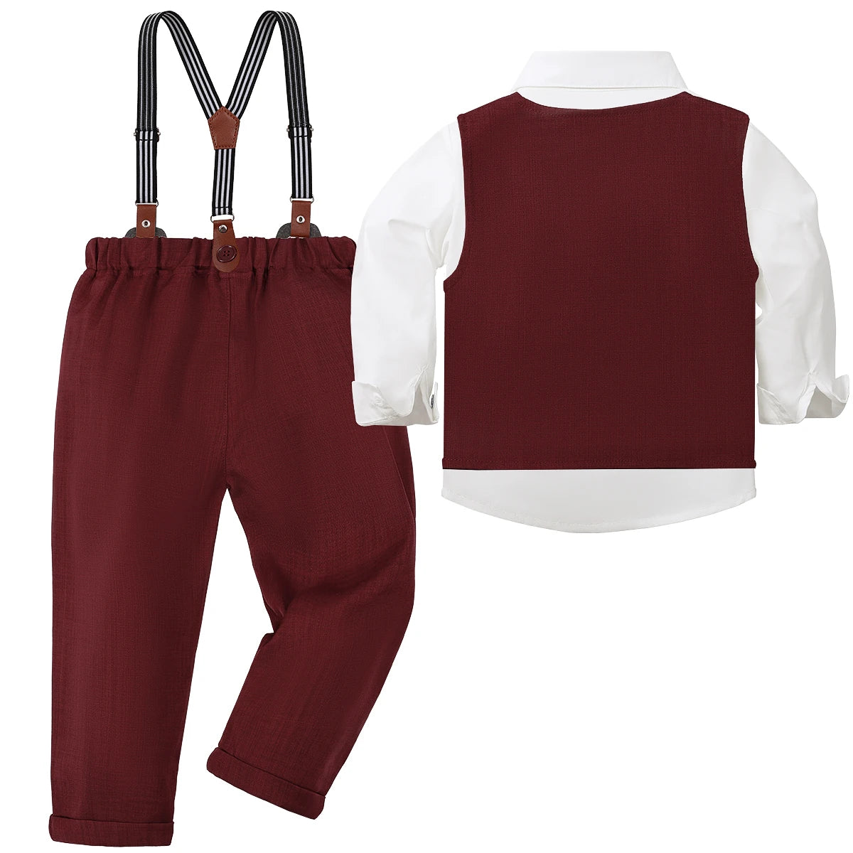 Ensemble Gentleman Garçon – Costume Élégant 6PCS