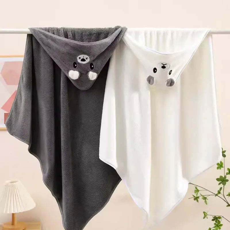 Serviette Bébé Ultra Douce – Absorbante et Confortable pour Après le Bain