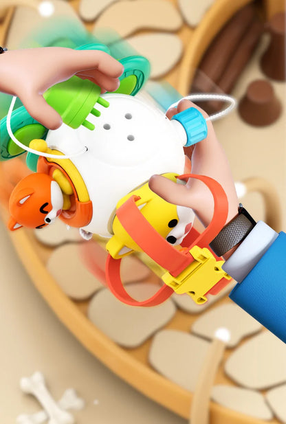 Cube d’activités Montessori pour bébé – Jouet sensoriel éducatif et d’apprentissage