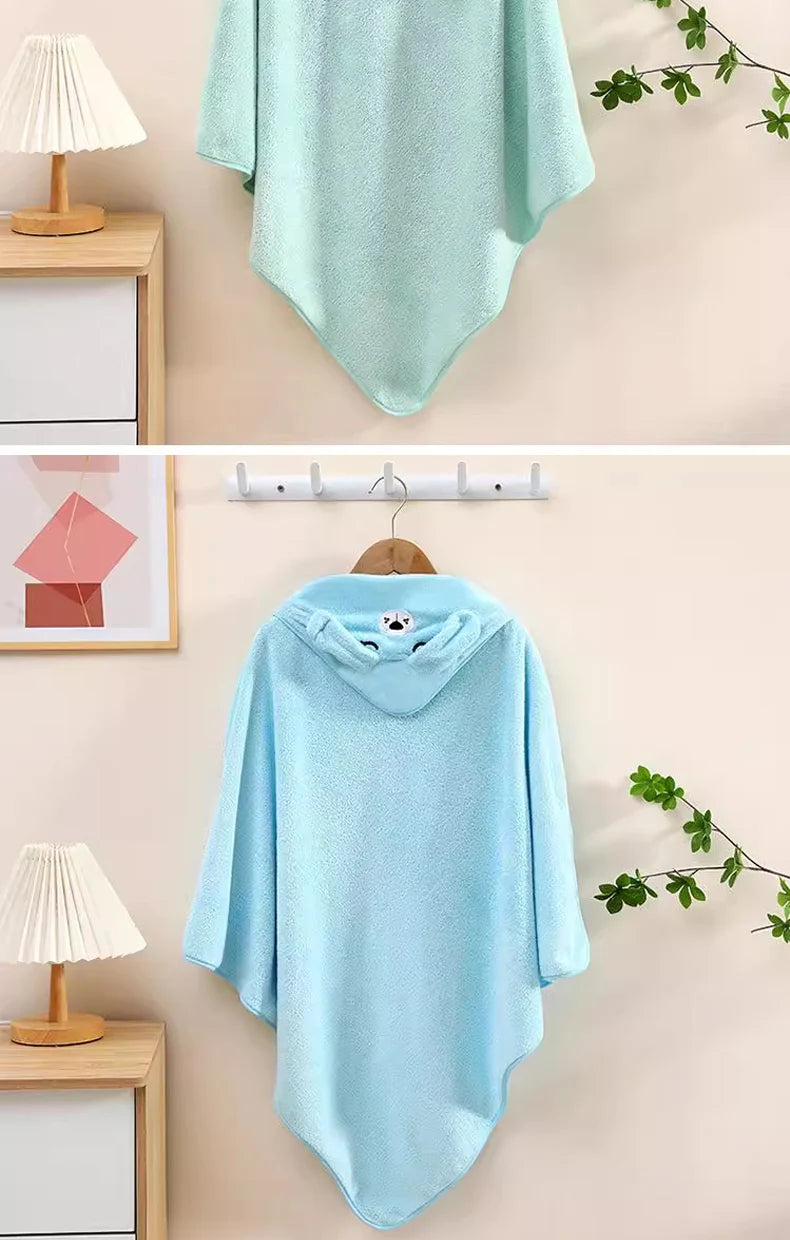 Serviette Bébé Ultra Douce – Absorbante et Confortable pour Après le Bain