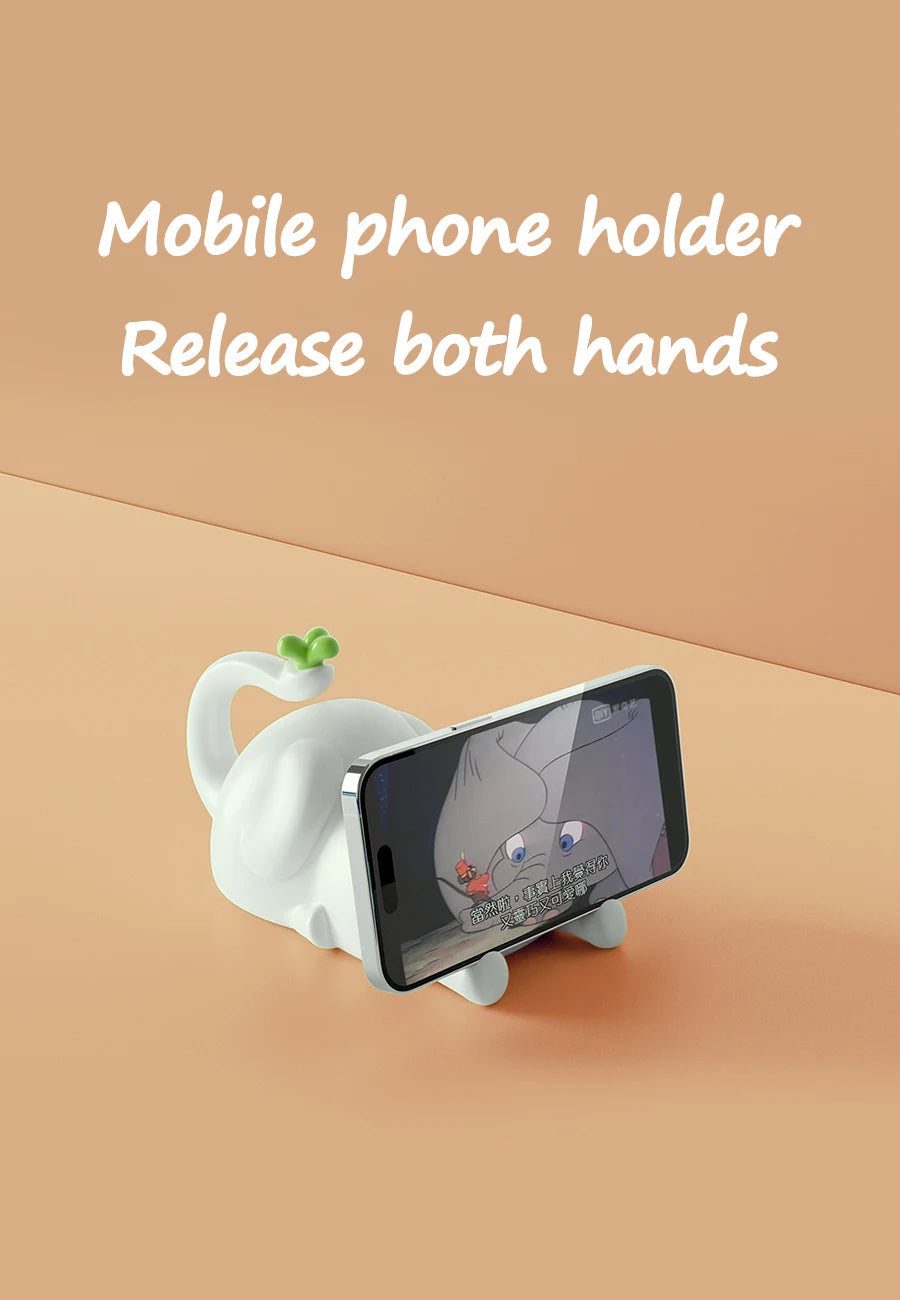 Veilleuse Enfant Éléphant – Lampe de Nuit Douce et Rechargeable USB