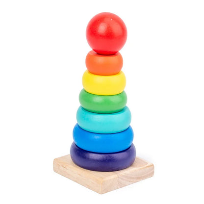 Jeu de Blocs Montessori en Bois – Jouet Éducatif pour Enfant