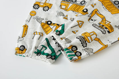 Pyjama Enfant 2 Pièces en Coton – Doux et Respirant avec Motifs